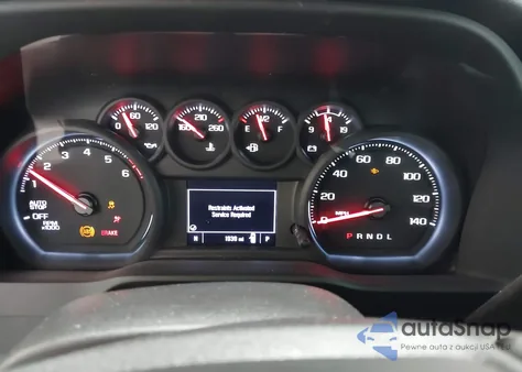 2025 Chevrolet Silverado 1500 2Wd Long Bed Wt из США, поврежденный, VIN 3GCNAAEK3SG292342